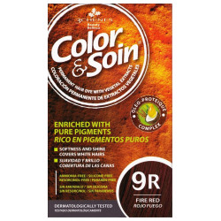 COLOR & SOIN Trwała farba do włosów na bazie ekstraktów roślinnych