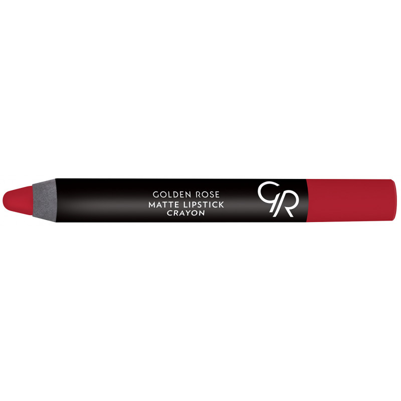 GOLDEN ROSE Matte Lipstick Crayon, Matowa pomadka w kredce, Kolor 06