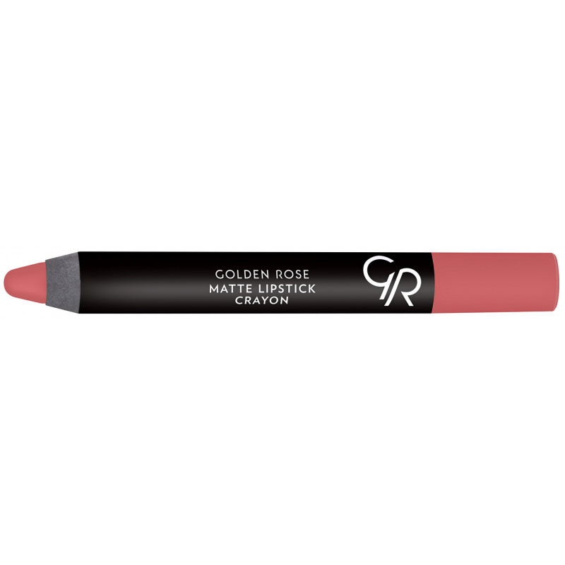 GOLDEN ROSE Matte Lipstick Crayon, Matowa pomadka w kredce, Kolor 13 GOLDEN ROSE Matte Lipstick Crayon, Matowa pomadka w kredce, Kolor 13