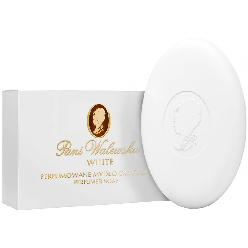 MIRACULUM Pani Walewska White, Perfumowane mydło do ciała, 100 g