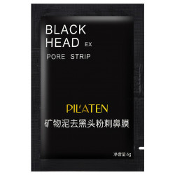 PILATEN Black Mask, Czarna maseczka typu peel-off z aktywnym węglem, 60 g