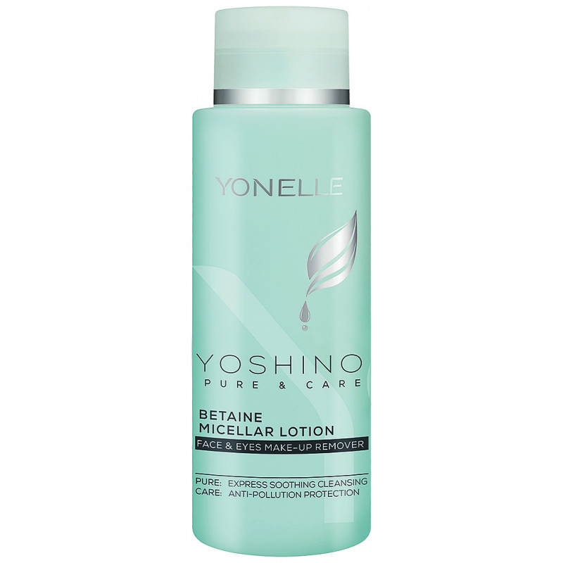 YONELLE Yoshino Pure & Care, Betainowy Płyn Micelarny, 400 ml