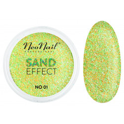 NeoNail SAND EFFECT, Pyłek Efekt Piasku 01, Pojemność 3 g, 5660-1