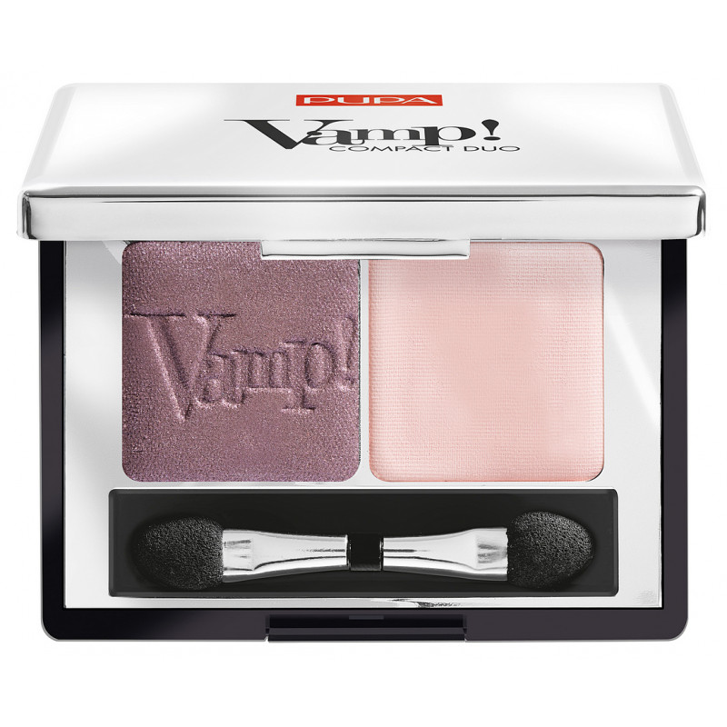 PUPA Vamp! Compact Duo Eyeshadow, Cienie Do Powiek, 003 Soft Mauve