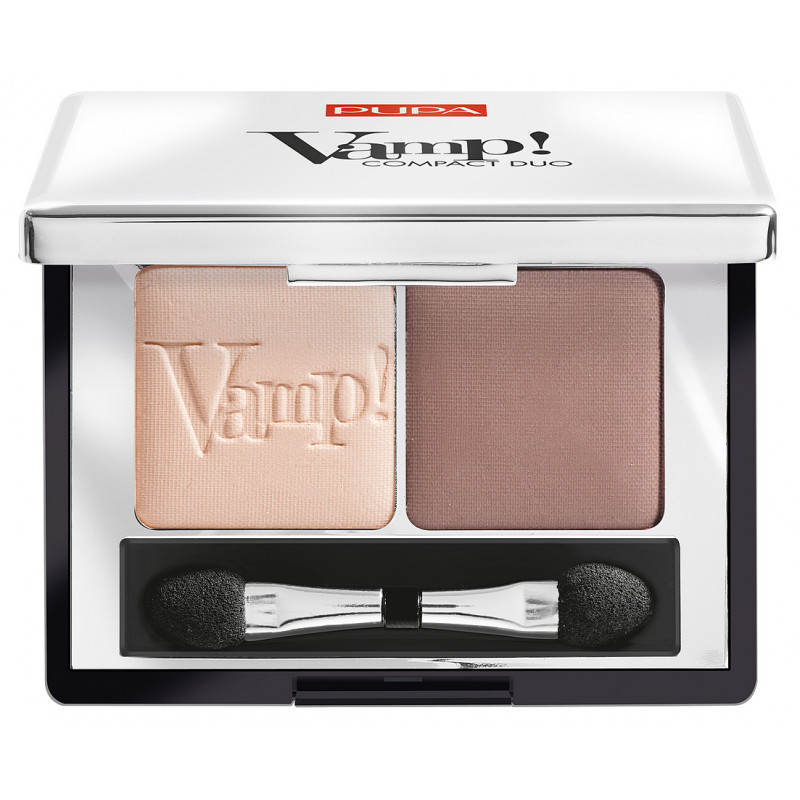 PUPA Vamp! Compact Duo Eyeshadow, Cienie Do Powiek 005 Milk Chocolate