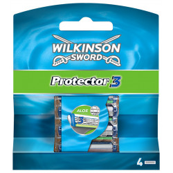 WILKINSON Sword Protector 3, Wkłady Do Maszynki, 4 sztuki