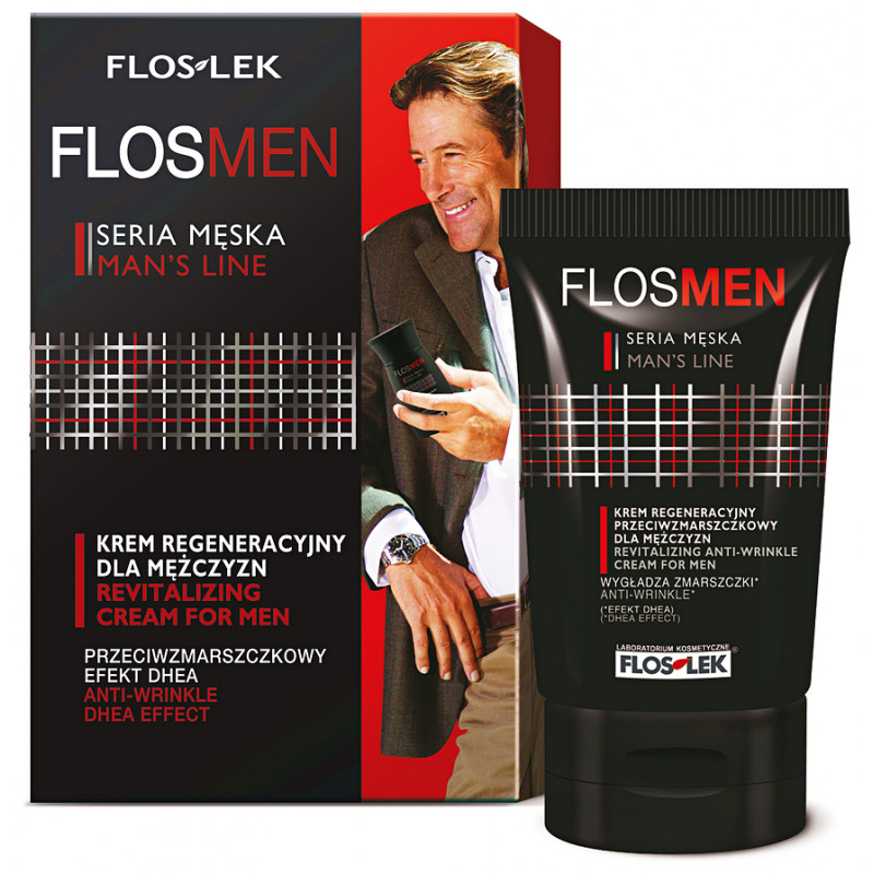 FLOSLEK Flosmen, Krem regeneracyjny dla mężczyzn, 50 ml