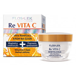 FLOSLEK ReVITA C, Krem na dzień ultra nawilżacz 40+, 50 ml