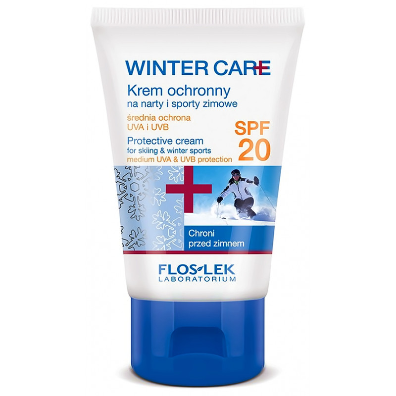 FLOSLEK Winter Care, Krem ochronny na narty i sporty zimowe, 50 ml