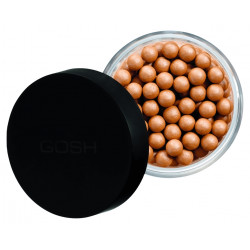 GOSH Precious Powder Pearls Glow, Opalizująco-brązujący puder w kulkach