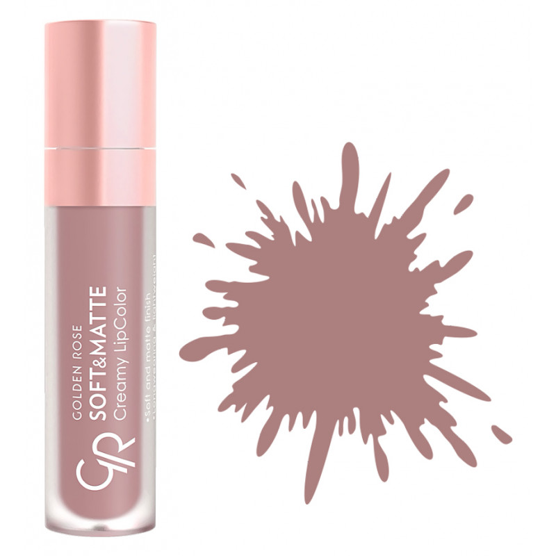 GOLDEN ROSE Soft & Matte Creamy Lip Color, Matowa pomadka Nr 101 GOLDEN ROSE Soft & Matte Creamy Lip Color, Matowa pomadka Nr 101