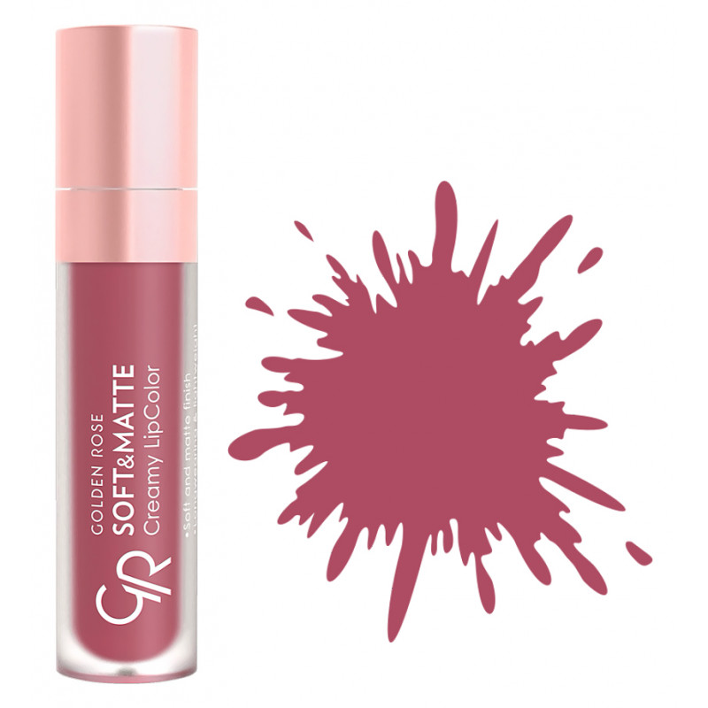 GOLDEN ROSE Soft & Matte Creamy Lip Color, Matowa pomadka Nr 112 GOLDEN ROSE Soft & Matte Creamy Lip Color, Matowa pomadka Nr 112