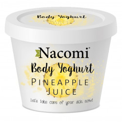 NACOMI, Jogurt do ciała o Zapachu Orzeźwiającego Ananasa, 180 ml