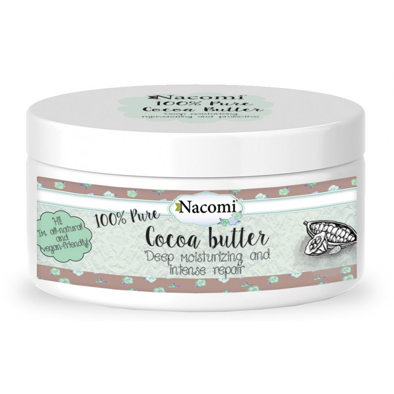 NACOMI, Naturalne Masło Kakaowe, 100 g