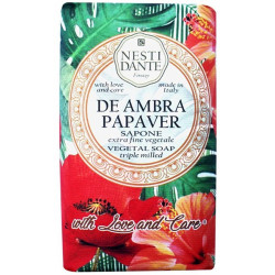 NESTI DANTE De Ambra Papaver, Mydło naturalne, 150 g