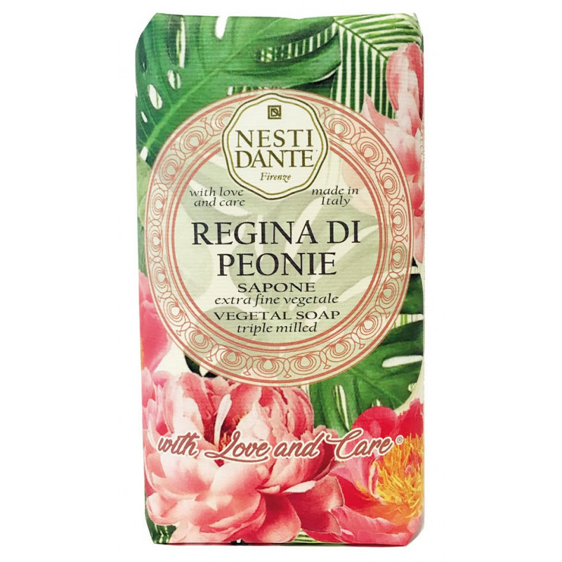 NESTI DANTE Regina Di Peonie, Mydło naturalne, 150 g