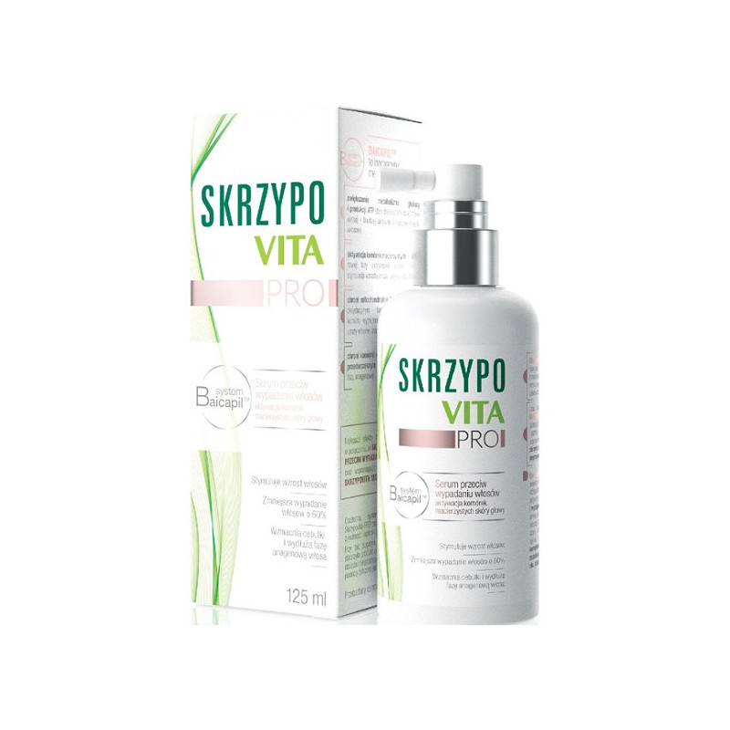 Skrzypovita PRO, Serum Przeciw Wypadaniu Włosów, 125 ml