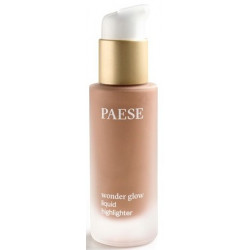 PAESE, Wonder Glow Liquid , Rozświetlacz w Płynie, Bronzed, 20 ml