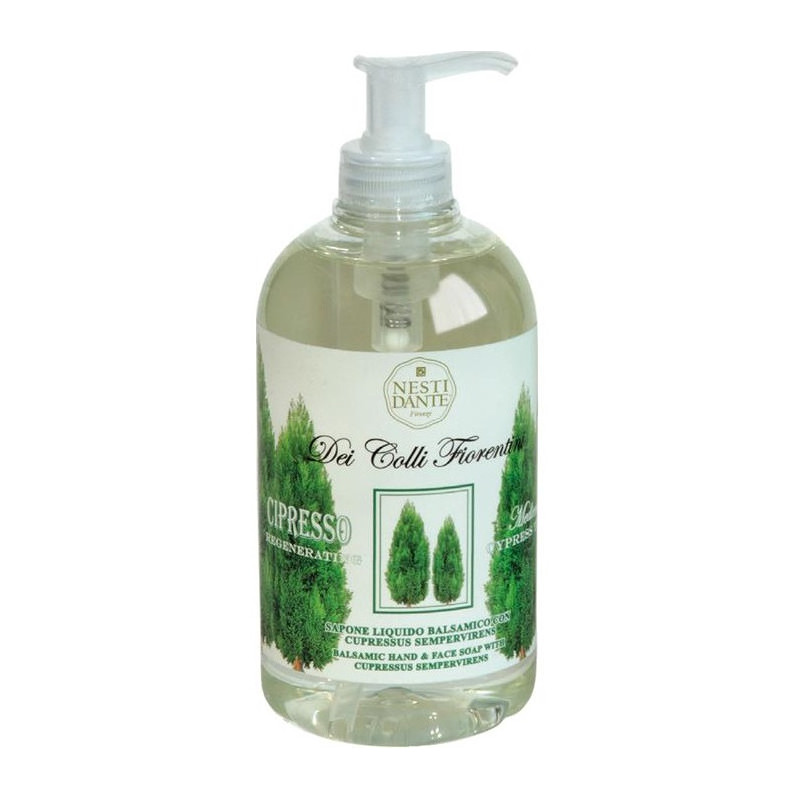 NESTI DANTE Dei Colli Fiorentini, Mydło do Rąk, Cyprys, 500 ml NESTI DANTE Dei Colli Fiorentini, Mydło do Rąk, Cyprys, 500 ml
