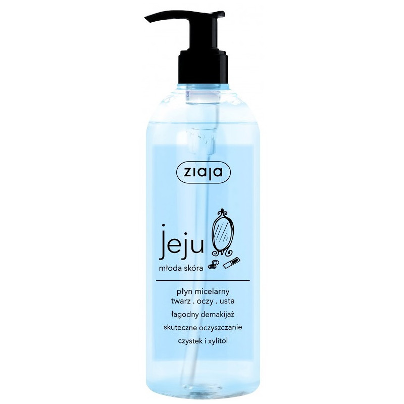 ZIAJA Jeju, Płyn Micelarny Bezzapachowy w Dozowniku, 390 ml ZIAJA Jeju, Płyn Micelarny Bezzapachowy w Dozowniku, 390 ml