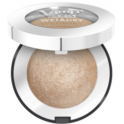 PUPA Vamp! Wet&Dry Cień do Powiek, 100 Champagne Gold, 1 g