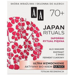 AA Japan Rituals, Aktywny Bio-Krem na Noc 70+, 50 ml