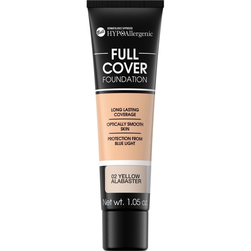 BELL HypoAllergenic, Full Cover Foundation, Podkład do Twarzy, 03 Vanilla, 30 g