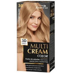 JOANNA Multi Cream Color, Farba do Włosów, 29 Bardzo Jasny Śnieżny Blond