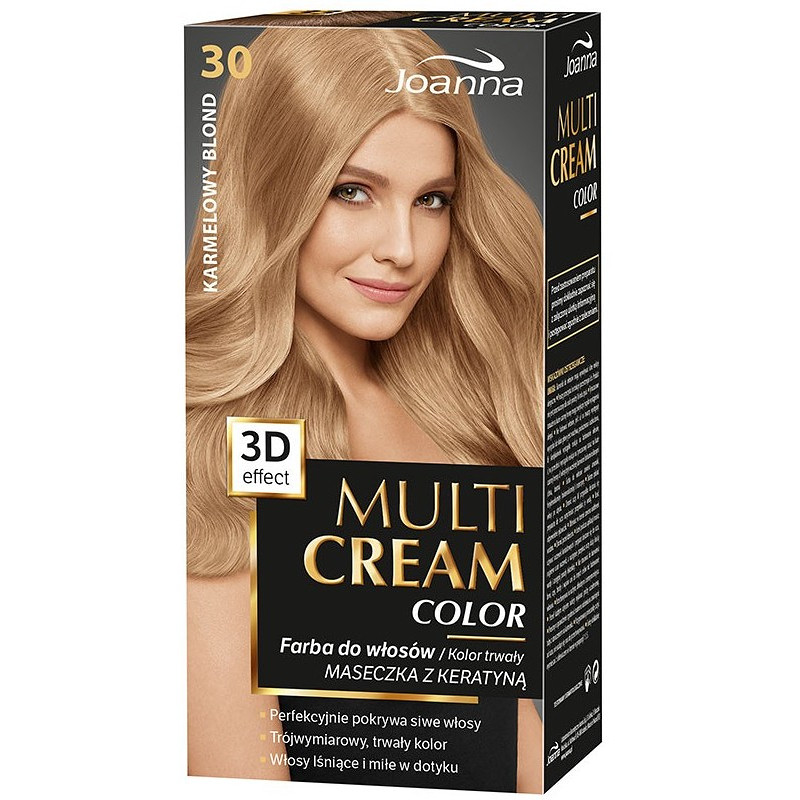 JOANNA Multi Cream Color, Farba do Włosów, 29 Bardzo Jasny Śnieżny Blond