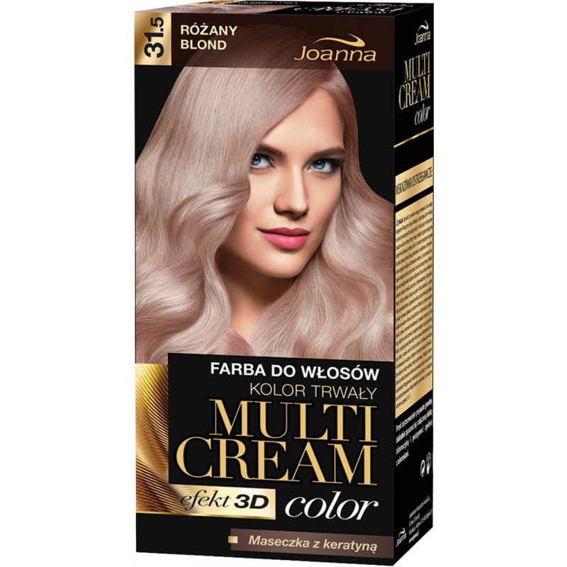 JOANNA Multi Cream Color, Farba do Włosów, 31 Piaskowy Blond JOANNA Multi Cream Color, Farba do Włosów, 31 Piaskowy Blond