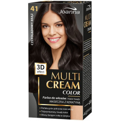 JOANNA Multi Cream Color, Farba do Włosów, 38 Kasztanowy Brąz