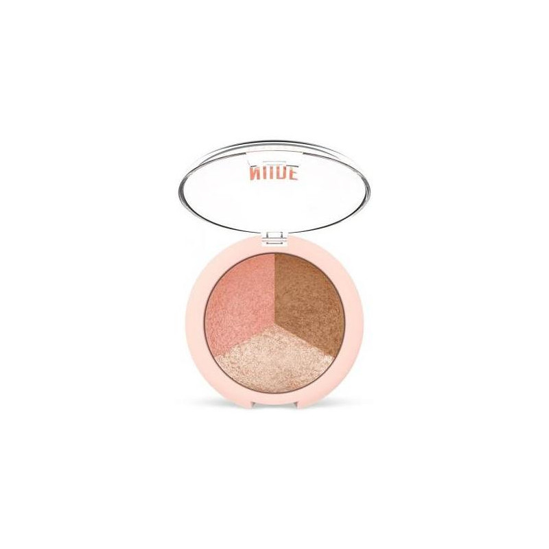 Golden Rose, Nude Look, Wypiekany Puder do Twarzy, 9 g