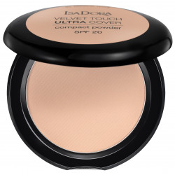 ISADORA Ultra Cover Compact Powder SPF 20, Puder w Kompakcie, 62 Warm Vanilla