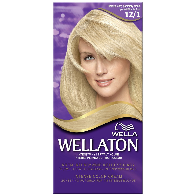 WELLA FARBA DO WŁOSÓW WELLATON 12/1 BARDZO JASNY POPIELATY BLOND