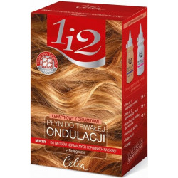 CELIA Płyn do Trwałej Ondulacji Włosów, 1,2 Miodowy z Keratyną