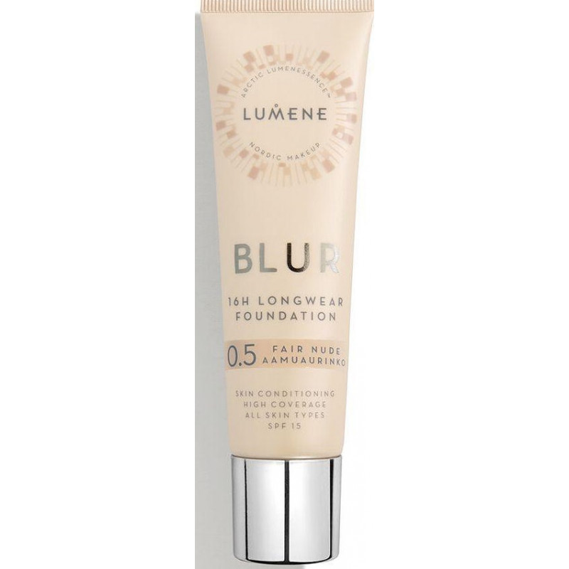 LUMENE Blur, Podkład Wygładzający do Twarzy, 1 Classic Beige