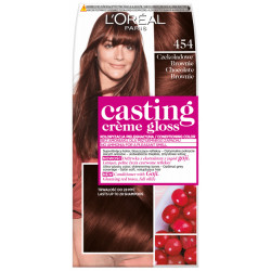  LOREAL Casting Creme Gloss, Farba do Włosów, 4102 Chłodny Kasztan
