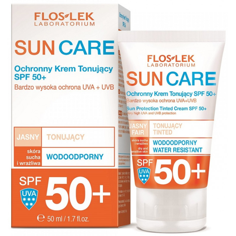 FLOSLEK Sun Care, Krem-Żel Anti-Spot SPF 50