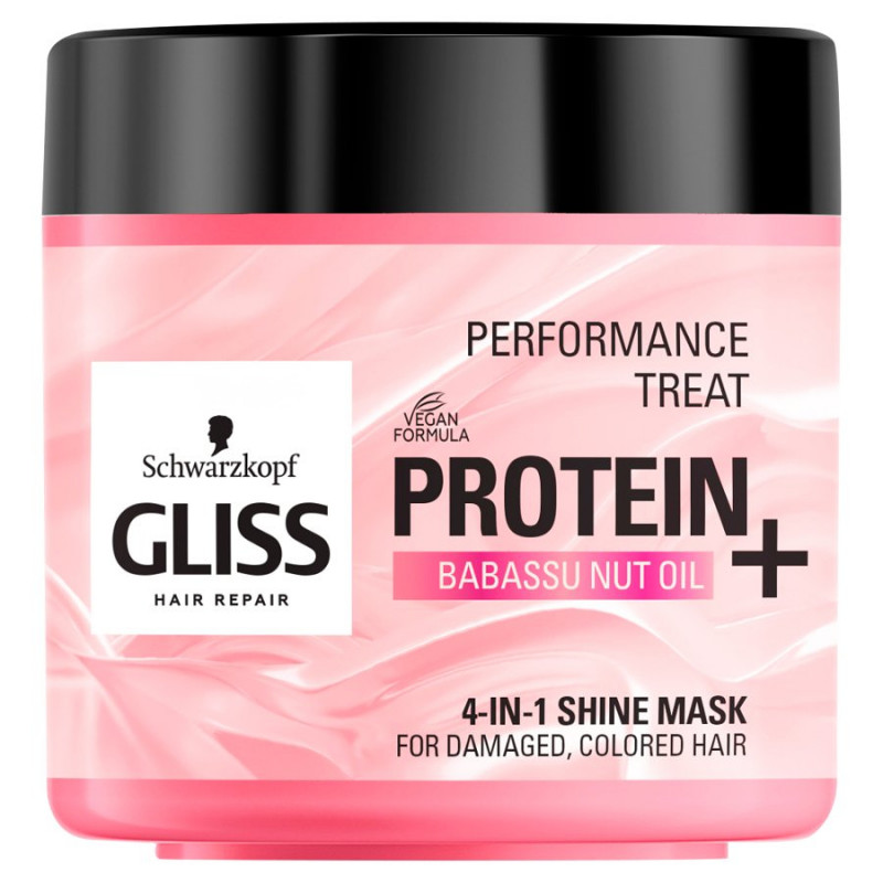 SCHWARZKOPF Gliss Protein Maska Nawilżająca 4w1, 400 ml