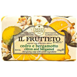 NESTI DANTE Il Frutteto, Mydło Naturalne, Cytyna i Bergamotka