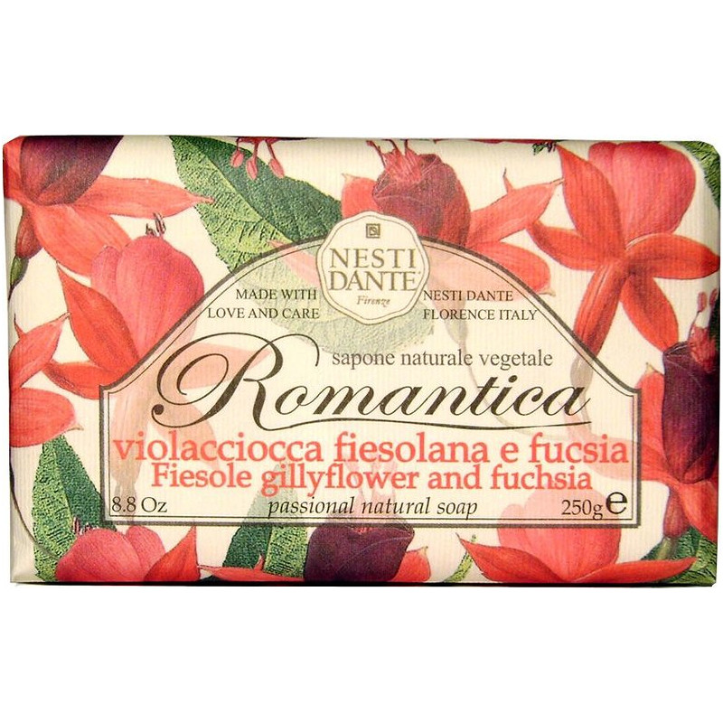 NESTI DANTE MYDŁO NATURALNE ROMANTICA FUCSIA