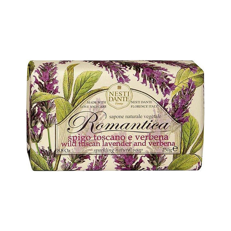 NESTI DANTE MYDŁO NATURALNE ROMANTICA SPIGO TOSCANO E VERBENA NESTI DANTE MYDŁO NATURALNE ROMANTICA SPIGO TOSCANO E VERBENA