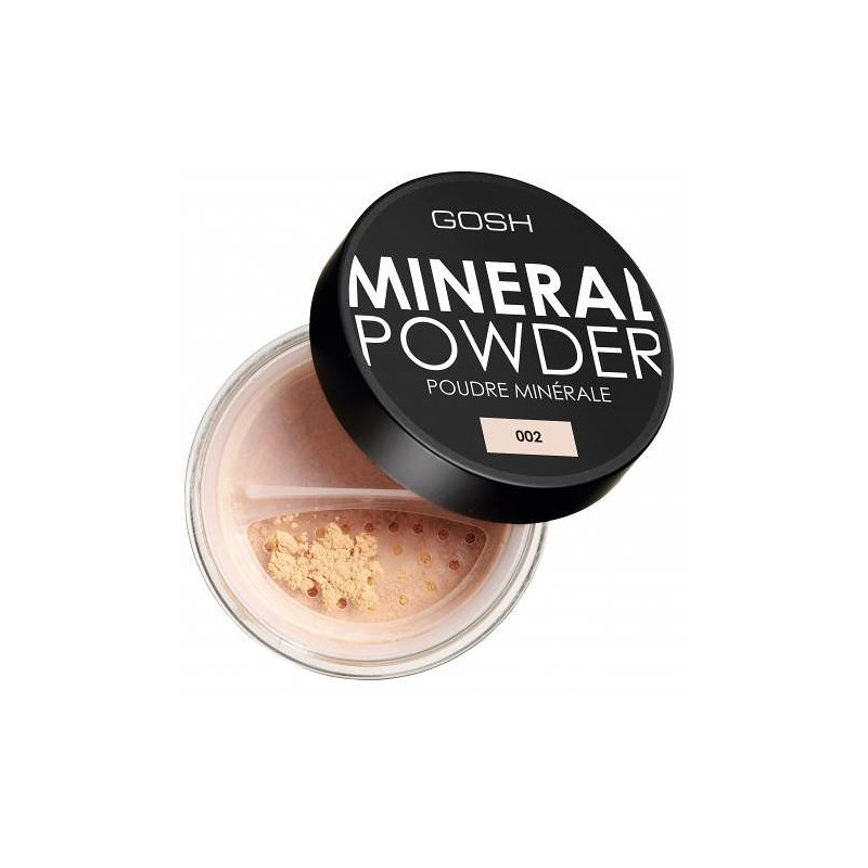 GOSH Prime'n Set, Puder Utrwalająco-Matujący, Transparentny 2w1