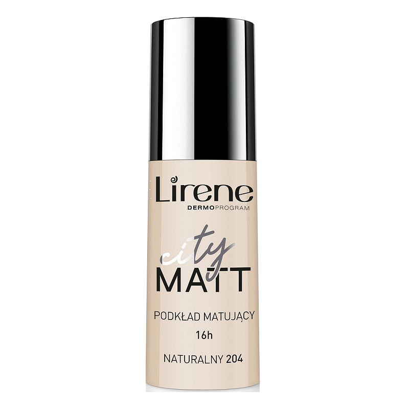 LIRENE City Matt, Fluid Matujący, 204 Naturalny