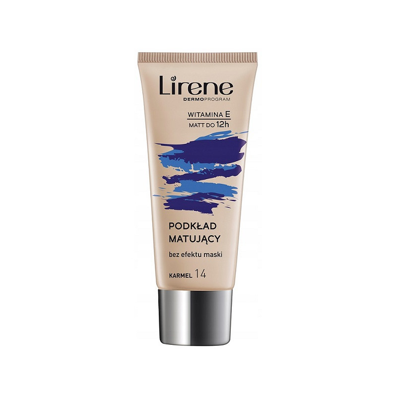 LIRENE Fluid Matujący, 14 Karmel LIRENE Fluid Matujący, 14 Karmel