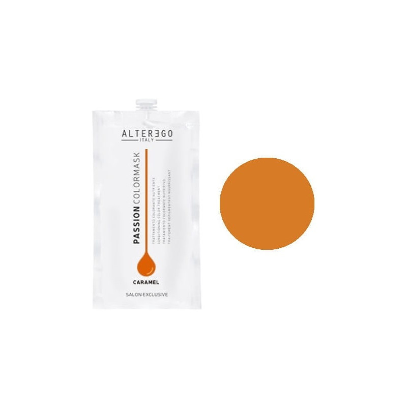 ALTER EGO Passion Color Mask, Maska Koloryzująca do Włosów, Cacao