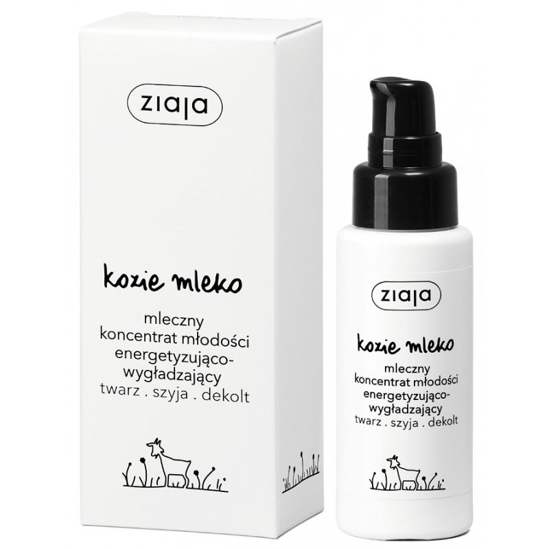 ZIAJA Kozie Mleko - Krem Nawilżający Foto-Ochronny UVA/UVB