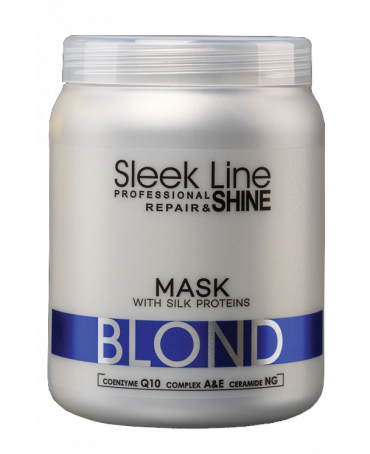 SLEEK LINE Blond Maska do...