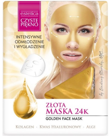 ESTETICA Złota Maska 24K -...