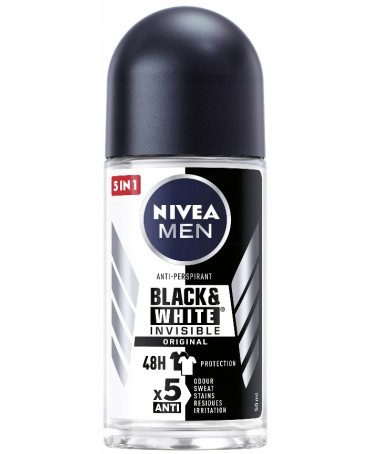 NIVEA Black&White - Męski...